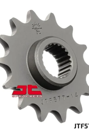 JT SPROCKETS - FRONT STEEL 14T, 520 - Sprockets - Compatibel met diverse Yamaha modellen Betrouwbaar